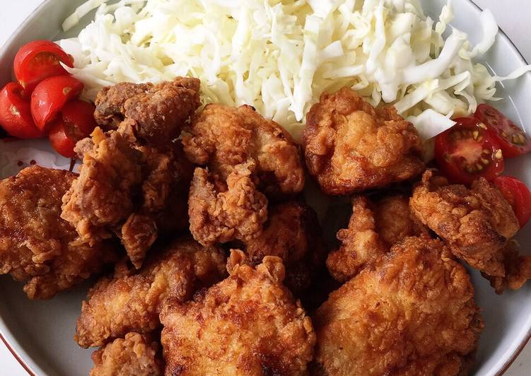 gambar untuk resep makanan chicken karaage (??????)