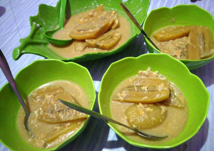 resep lengkap untuk Kolak Pisang kepok