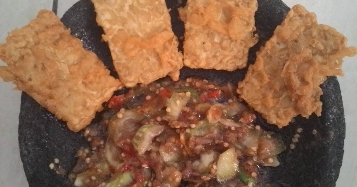 Resep Sambal mentah terong bundar krenyes oleh Ni Luh Ami 