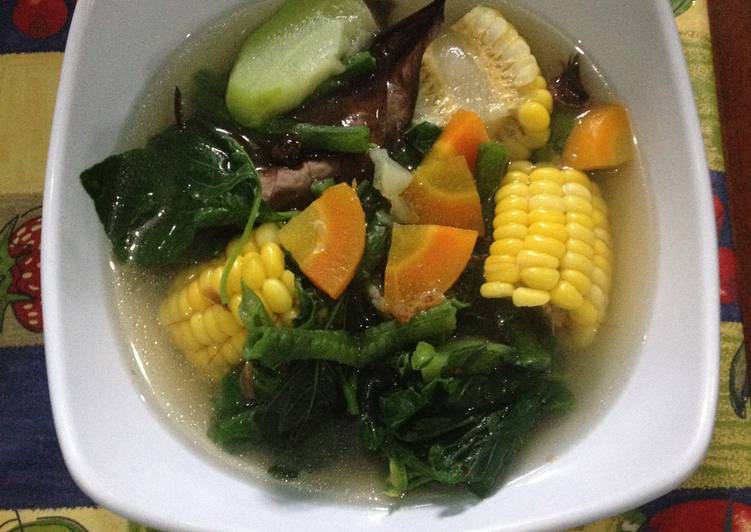 gambar untuk resep makanan Soup Bayam Sehat