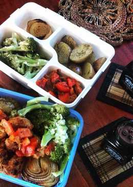 Vegetarian Lunchbox Kentang Parsley