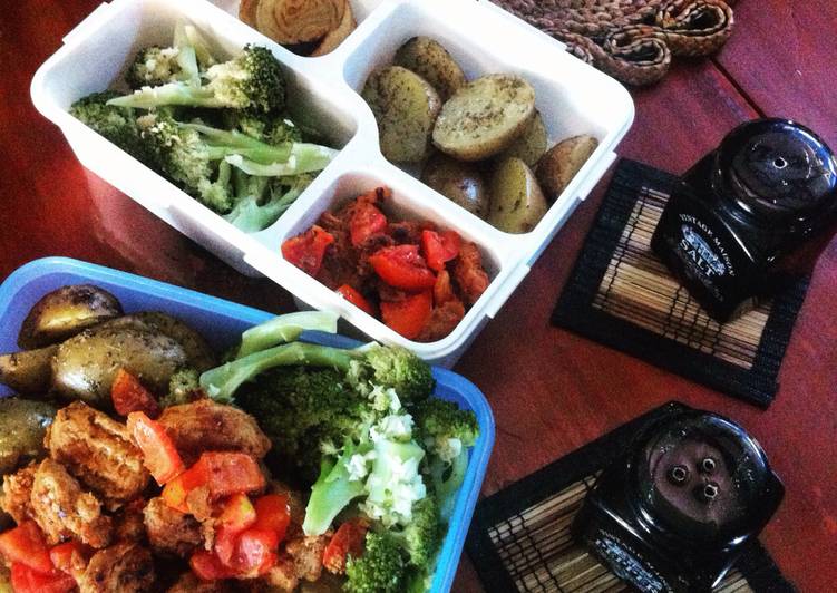 gambar untuk resep Vegetarian Lunchbox Kentang Parsley