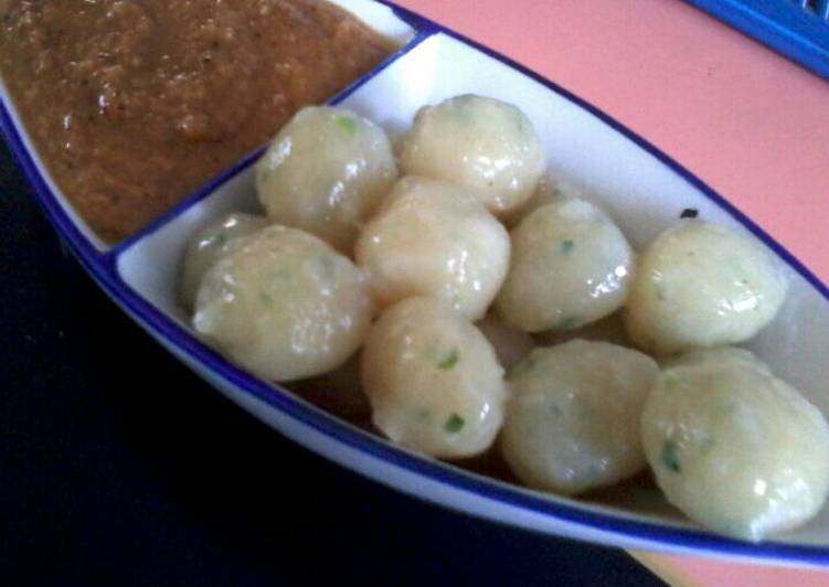 resep lengkap untuk Bakso Kojek #nostalgia jajanan SD