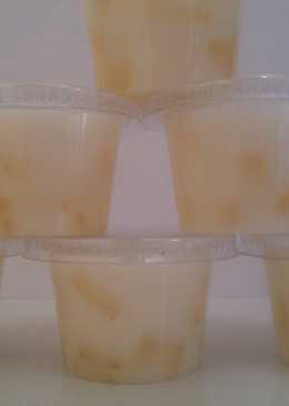 Puding susu jeruk ceria