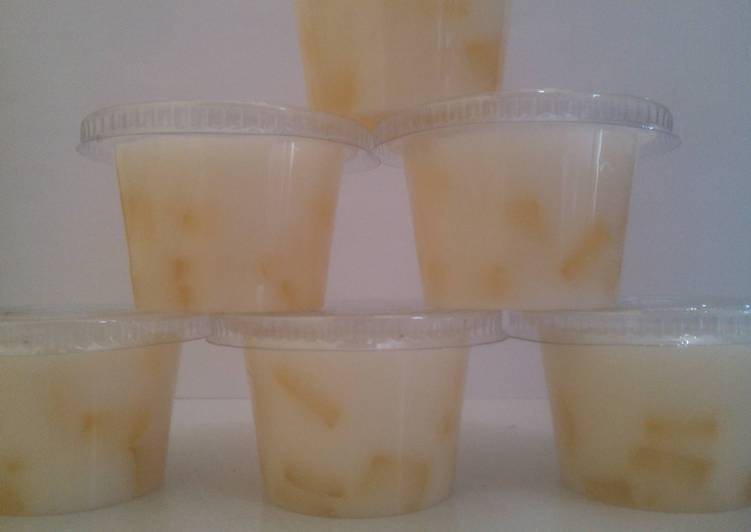 resep masakan Puding susu jeruk ceria