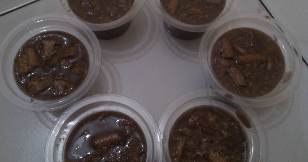 4 resep puding coklat cup  rumahan  yang enak dan sederhana 