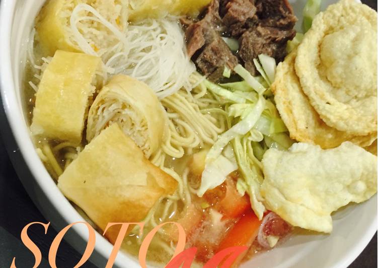 resep masakan Soto Mie Bogor