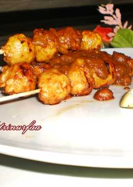 BAKSO AYAM BAKAR BUMBU KACANG