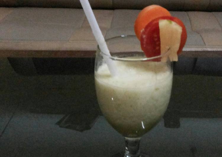 Resep jus nanas  with sayur pare paria oleh Putri Rika 