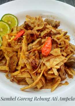 Sambel Goreng Rebung Ati Ampela #BikinRamadanBerkesan #3