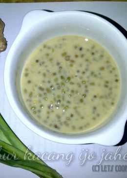 Bubur kacang ijo jahe susu