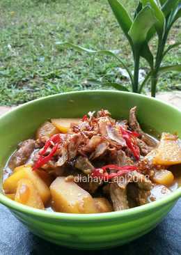 Semur daging betawi