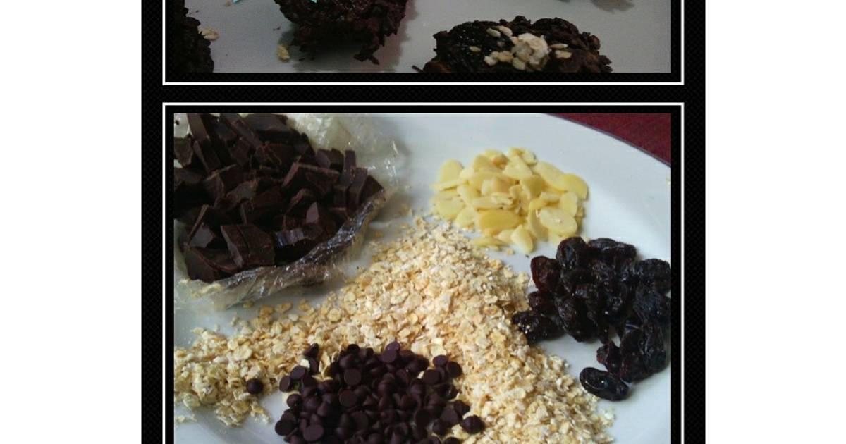 Resep Havermout Choco Cookies Resep Havermout Choco Cookies