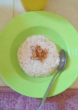 Nasi uduk gurih ala rice cooker