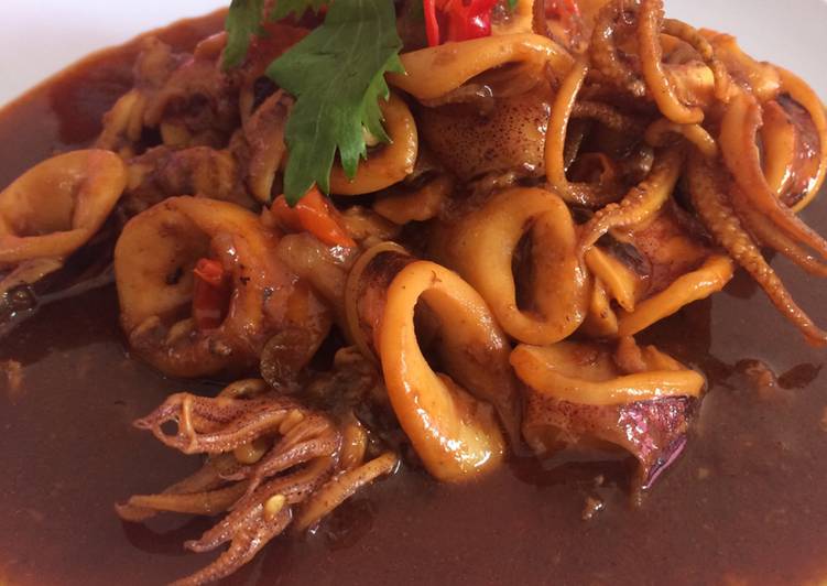 Cumi Kecap Pedas Cumi Kecap Pedas