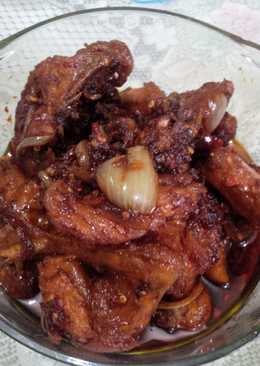 Ayam Kecap Pedas Bawang Bombay 