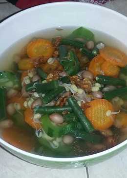 Sayur Bening Oyong Kacang Tanah