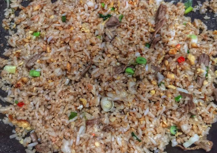  Resep Nasi Goreng Sapi Spesial  oleh sedik Cookpad