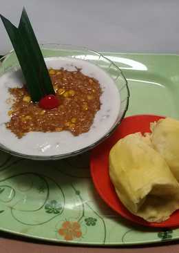 Bubur beras ketan gula aren (RangRang)