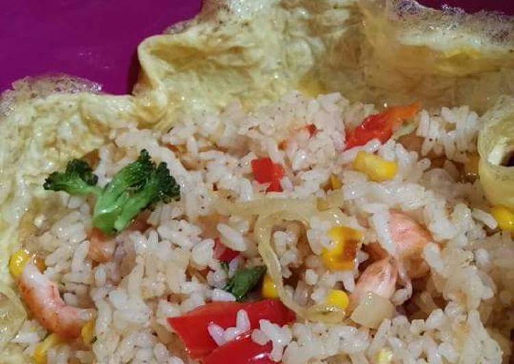 gambar untuk resep Nasi Goreng Nyam-nyus (tanpa ngulek)