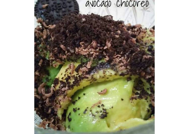 Resep Avocado Chocoreo (bukan es krim, bukan beverages) By Unda Anggita