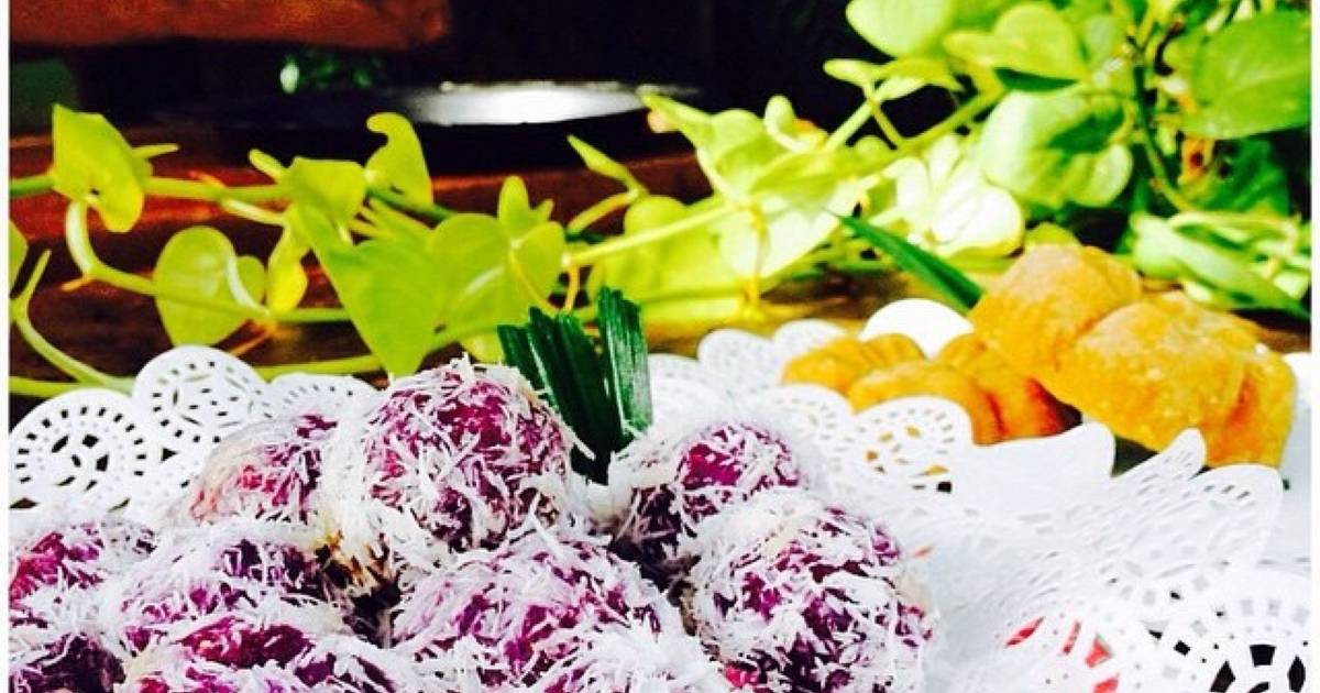 Resep Klepon Ubi Ungu