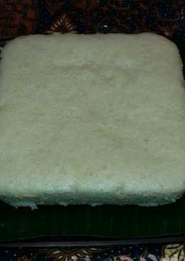 Steam rice cake ( apem nasi )