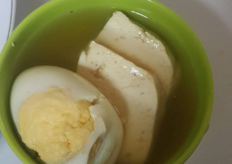 gambar untuk resep Sup tahu telur ebi