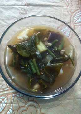 Sayur asem terasa terasi 