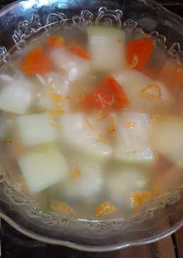 sayur bening labu air