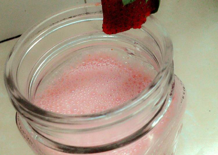 resep masakan Strowbery Yoghurt