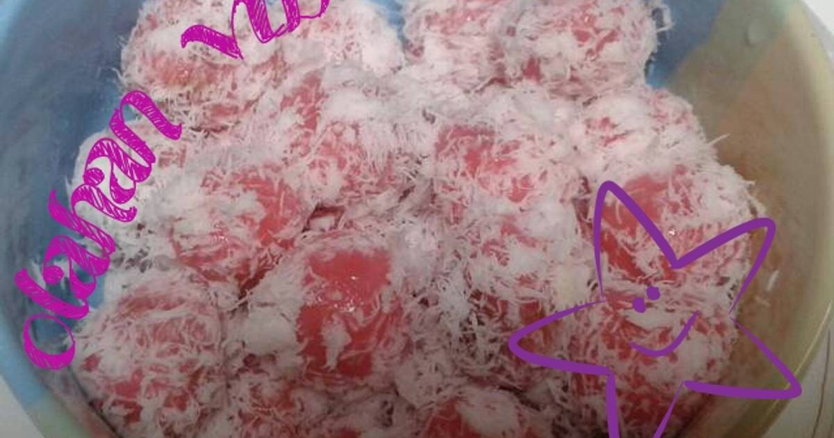 Resep Klepon kenyal (tanpa air kapur sirih)