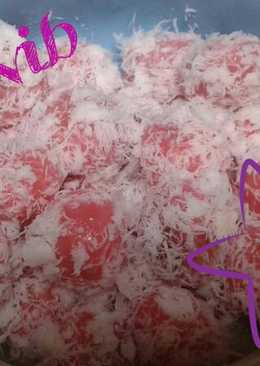 Klepon kenyal (tanpa air kapur sirih)