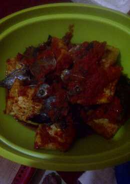 goreng tatesin (TAhu TErong ikan aSIN) balado