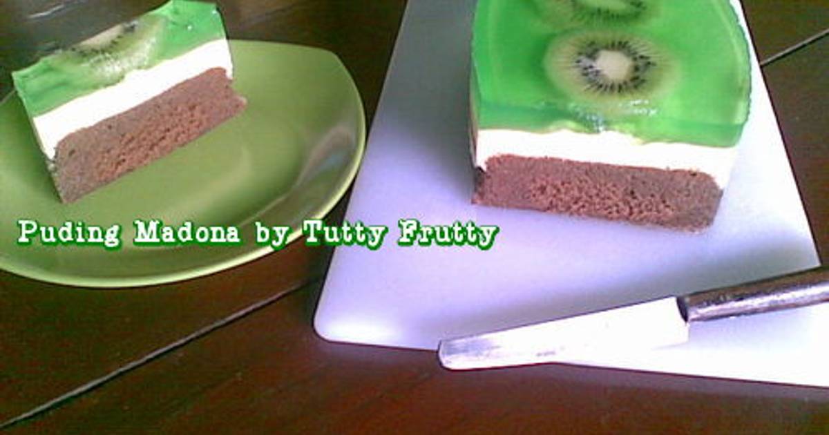 Resep Puding Madona