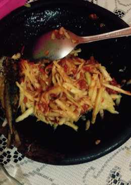 Sambal pencit (mangga muda)