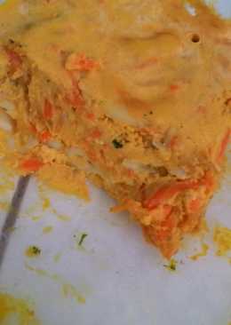 Macaroni pumpkin schotel