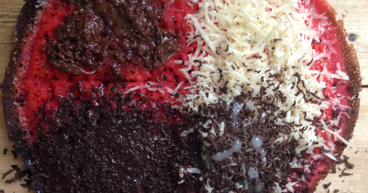 Resep Terang Bulan Red Velvet