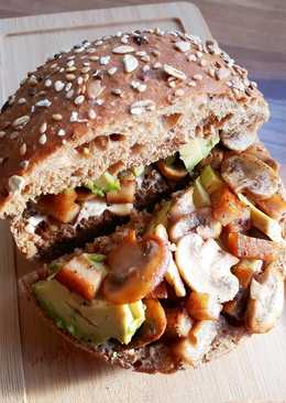 Vegan mushroom sandwich ðŸ„