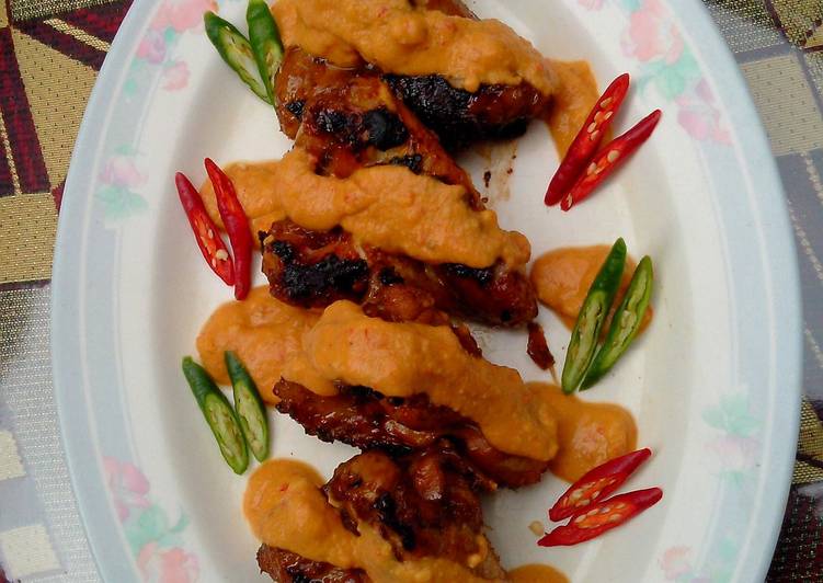 resep Ayam bakar teriyaki saos tempe