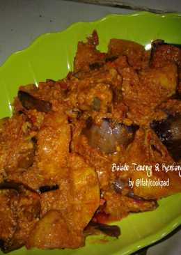 Balado Terong & Kentang