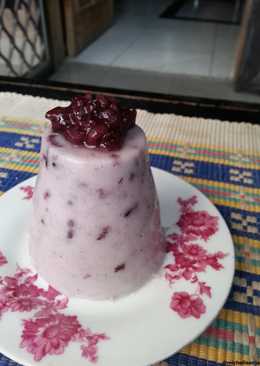 Puding Busa Ketan Hitam