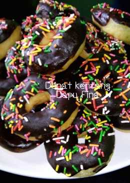 Donat kentang empuk dan lembut