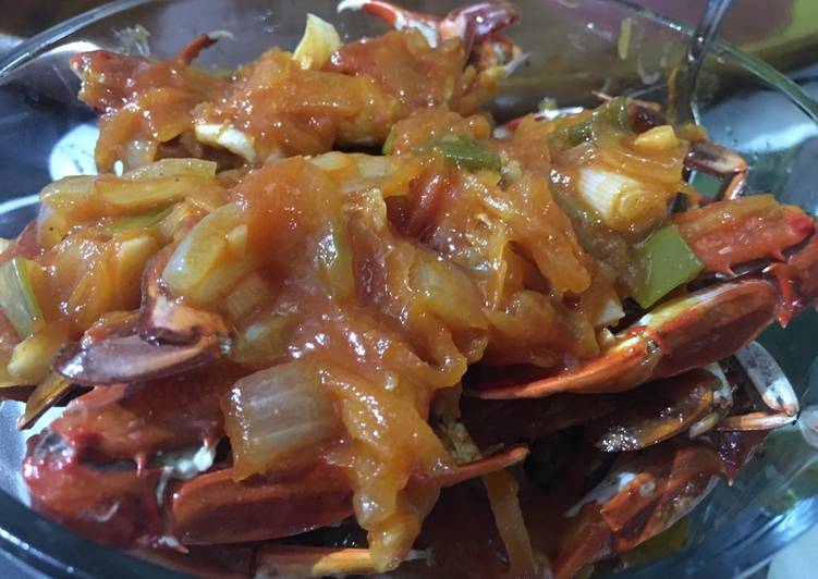 resep Kepiting asam manis