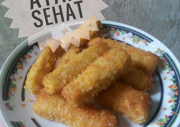 bahan dan cara membuat Nugget Ayam Sehat (MPASI 10m+)