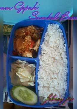 Ayam Gepuk Sambal Bawang ala febrey jc :)