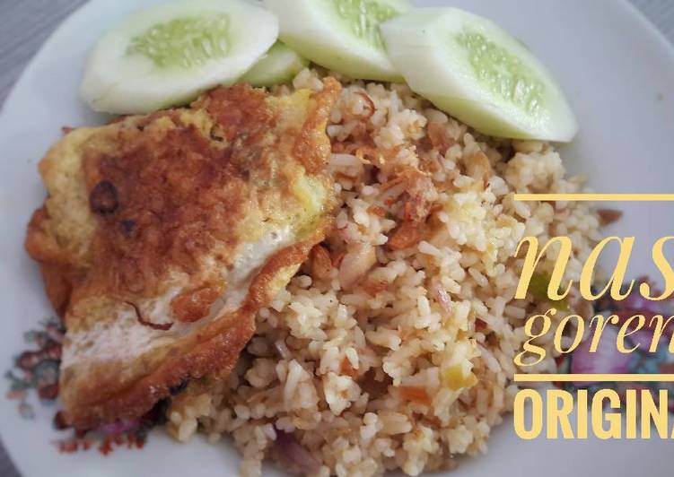  Resep  Nasi  goreng  original ala ndeso  oleh Fenti Andriana 