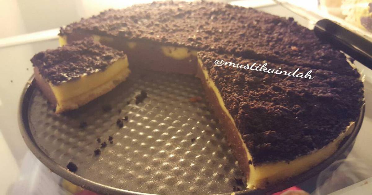 Resep Choco Cheese Oreo Cake