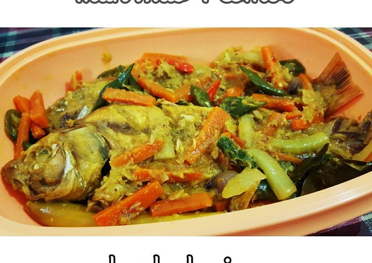 resep makanan Ikan Mas Pesmol (Bumbu Kuning)