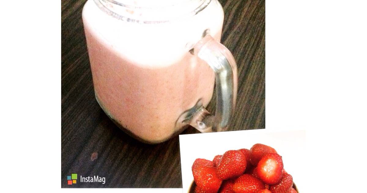 Resep Strawberry Smoothies